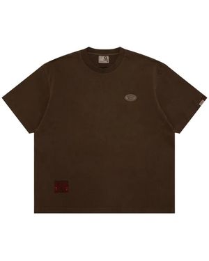 Aape By A Bathing Ape T-Shirt À Patch Logo - Brown