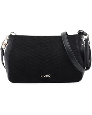 Liu Jo Tassel-Detail Shoulder Bag - Black