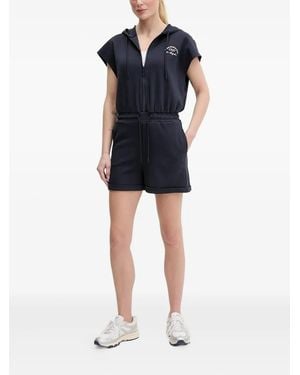 Guess Mono largo con capucha y cremallera - Azul