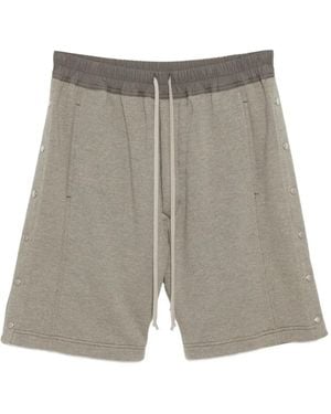 Rick Owens Pusher Shorts mit Kordelzug - Grau