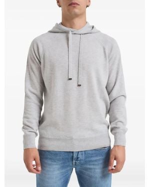 Kangra Hoodie Mit Kordelzug - Grau