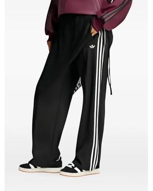 adidas Firebird Lace-Skirt Track Trousers - Black