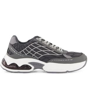 Mallet Neptune Mesh-Panels Low-Top Trainers - White