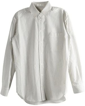 The Row Striped Pocket Shirt - White