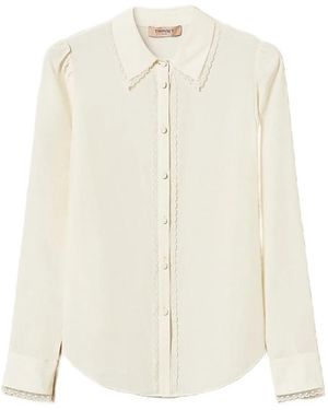 Twinset Crepe De Chine Shirt - White