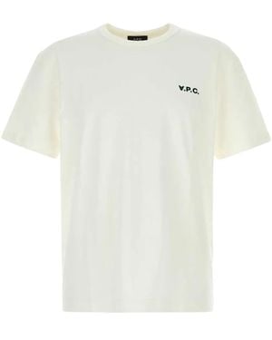A.P.C. Logo-Detail T-Shirt - White