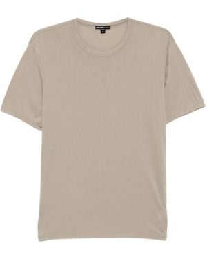 James Perse T-Shirt Luxe Lotus - Bianco