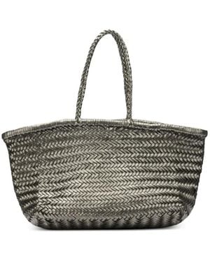 Dragon Diffusion Geweven Shopper - Grijs