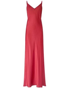 Pinko Long Slip Dress - Red