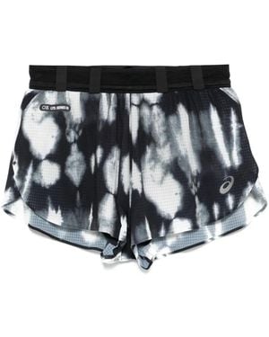 Asics Tie-Dye Ripstop Trousers - Black