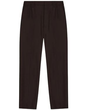 NN07 Straight-Leg Trousers - Black