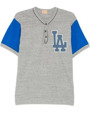 Whitesville T-Shirt Con Maniche A Contrasto - Blu