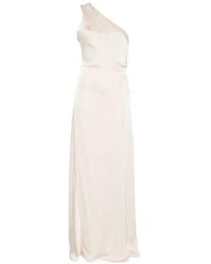 ELEH One-Shoulder Dress - White