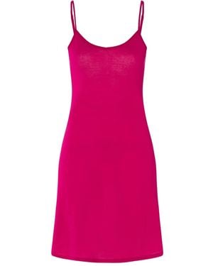 Hanro V-Neck Bodydress - Pink