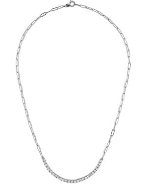 Jewels Aficionado Collar En Oro Blanco De 18 Ct Con Diamantes