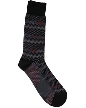 Missoni Calzini Con Motivo A Zigzag - Nero