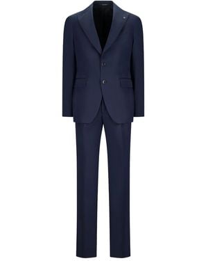Tagliatore Single-Breasted Suit - Blue
