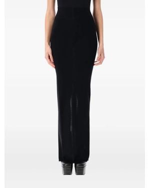 Rick Owens Pillar Skirt - Black
