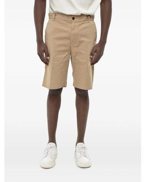 DIESEL Belt-Loop Shorts - Natural