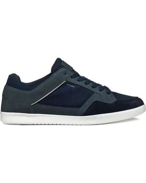 Geox Walee Suede Trainers - Blue