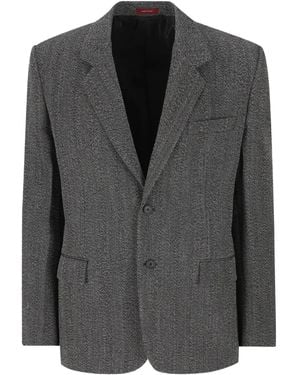 Gucci パッチポケット ジャケット - ブラック