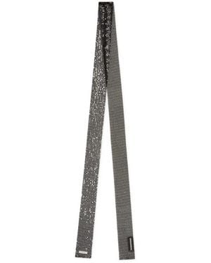 DSquared² Metallic Scarf - Black
