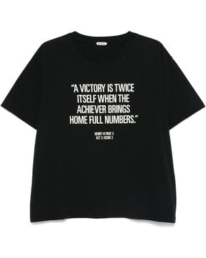 Bode Victory Tシャツ - ブラック