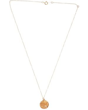 Alighieri Collar The Libra Medallion - Blanco