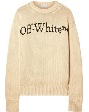 Off-White c/o Virgil Abloh Bookish セーター - ナチュラル