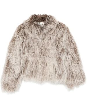 DUCIE Rochelle Shearling Jacket - Natural