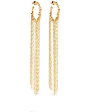 forte_forte Chain Hoop Earrings - Metallic