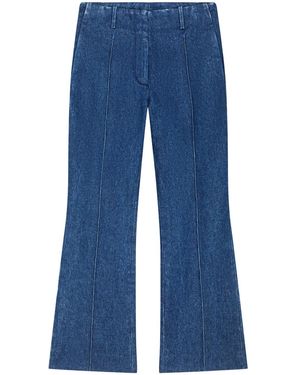 Dries Van Noten フレアジーンズ - ブルー