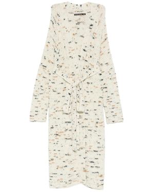 Hannes Roether Long-Sleeve Coat - White