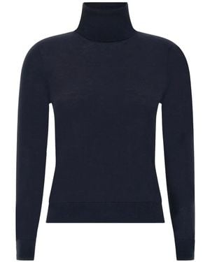 Paul & Shark Jersey Con Cuello Alto - Azul