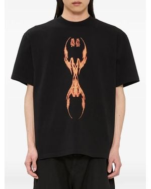 44 Label Group T-Shirt Mit Grafischem Print - Schwarz
