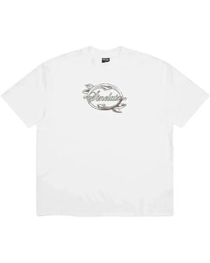 Sinclair Logo-Print T-Shirt - White