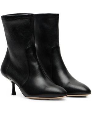 Stuart Weitzman Madison Stretch Ankle Boots - Nero