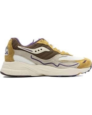 Saucony X Claima 3D Grid Hurricane Sneakers - Multicolor