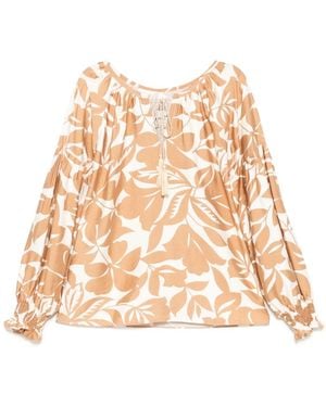 Bambah Costa Blouse - Natural