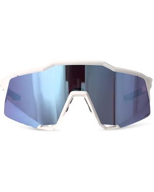 100% Eyewear Speedcraft Shield-Frame Sunglasses - Blue