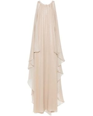 Tom Ford Lurex Maxi Dress - Natural