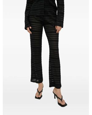 Résumé Striped Pants - Black