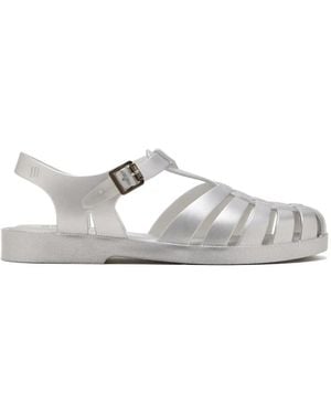 Melissa Sandali Con Fibbia - Bianco