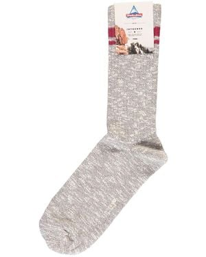 Holubar Marl-Knit Socks - Gray