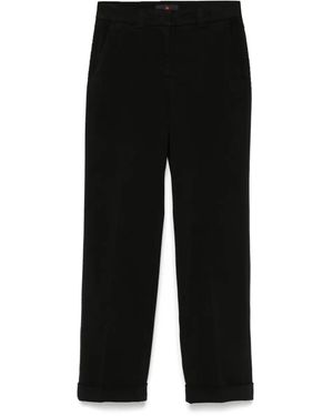 Peuterey Pantalones estilo gabardina - Negro