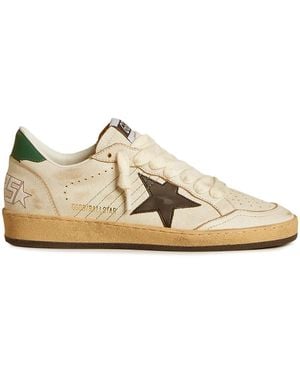 Golden Goose Sneakers Ball Star - Marrone
