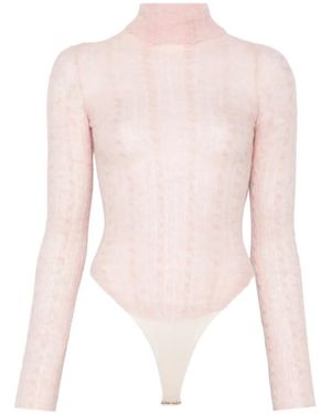 Haikure Body Margie En Maille Torsadée - Rose