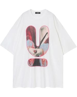Undercover T-Shirt À Imprimé Graphique - White