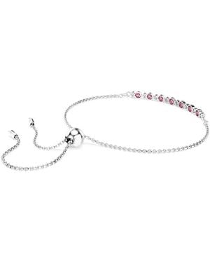 Swarovski Matrix Cubic-Zirconia Bracelet - White