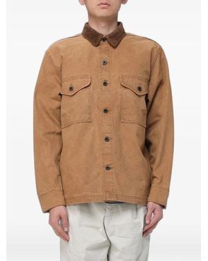 Filson Corduroy-Collar Cotton Shirt Jacket - Natural